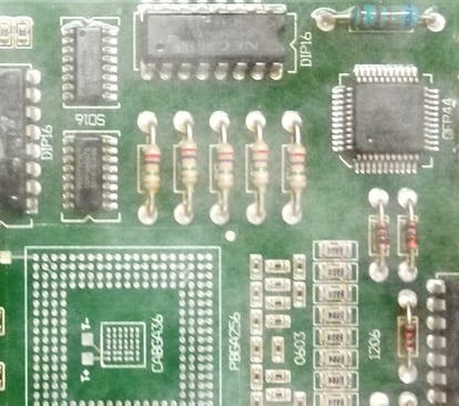 Blush Conformal Coating Example