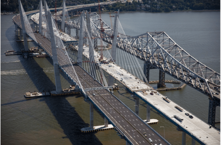 Finished section (on the left) of the west-bound Gov. Cuomo Bridge.png