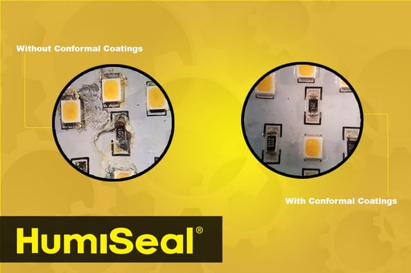 LED lighting failure when conformal coating is not applied 