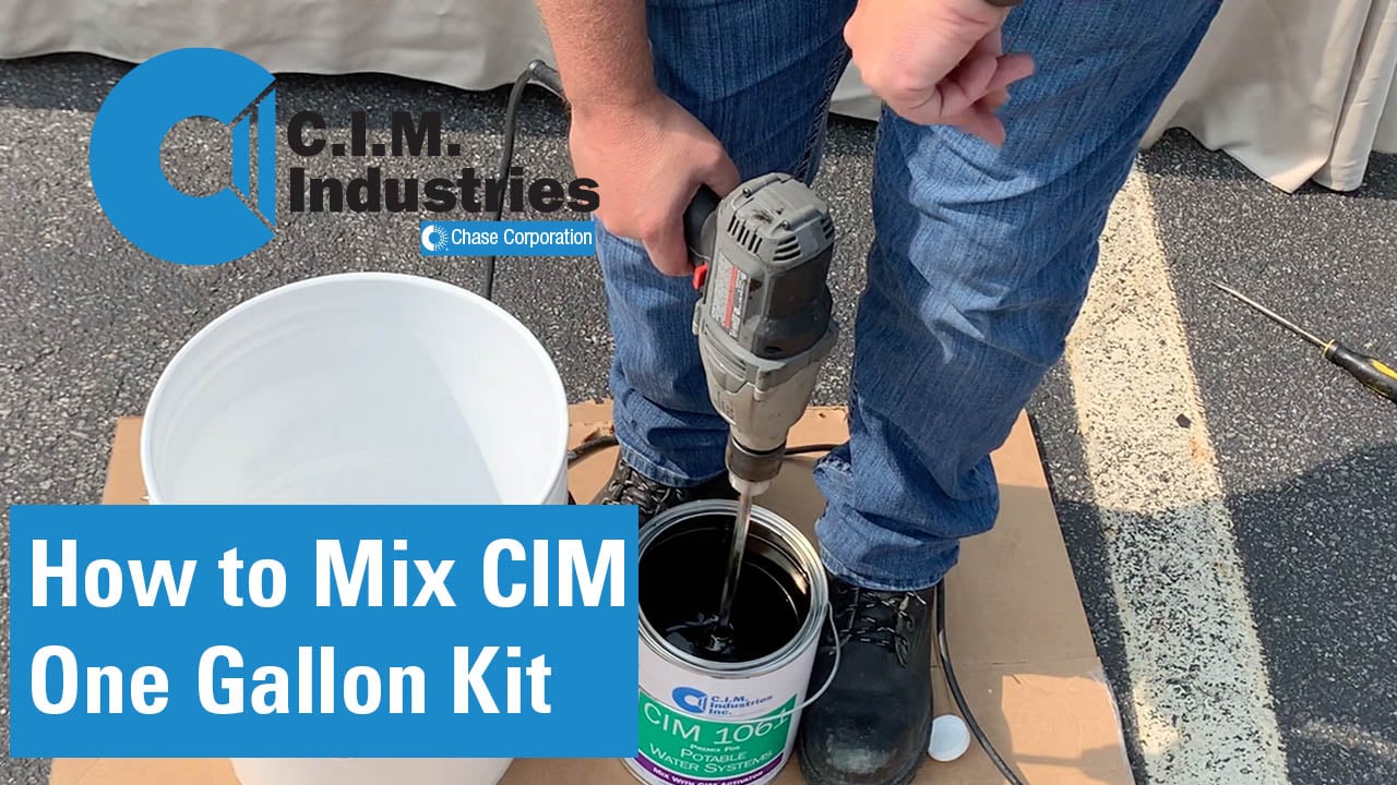 Mixing a CIM Premix and activator