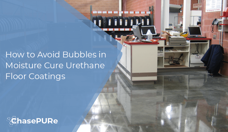 Moisture Cure Urethane Bubbles