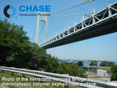 Photo of the Verrazano Narrows Bridge containing thermoplastic polymer asphalt road surface..jpg