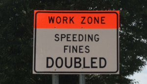 Speeding Zone Fines