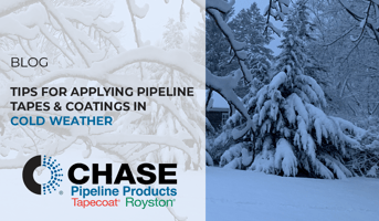 Winter tips for corrosion protection tapes