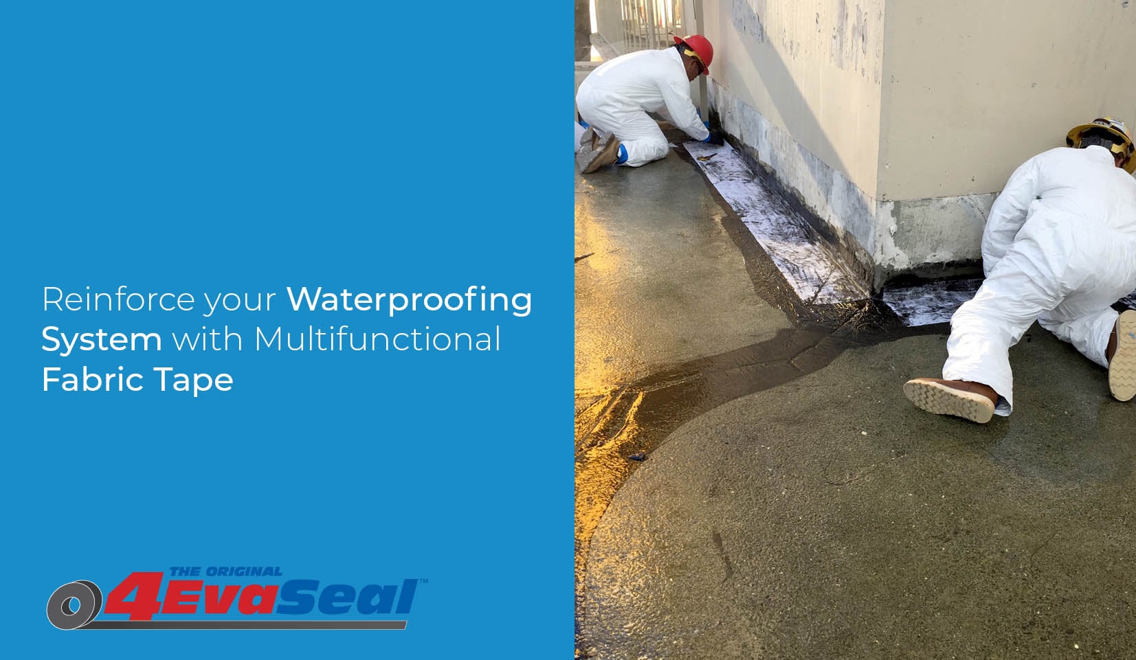 Reinforce Your Waterproofing System with Multifunctional Fabric Tape