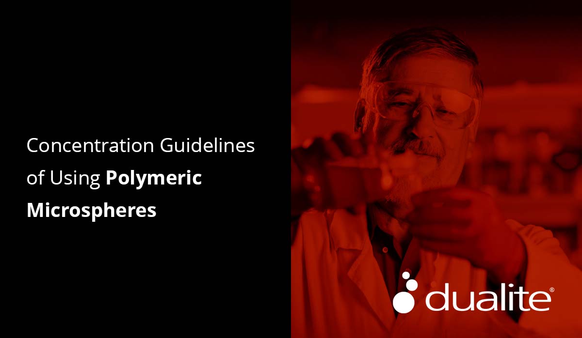 Concentration Guidelines of using Polymeric Microspheres