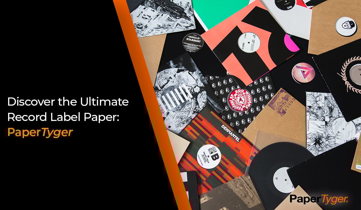 Record Label Paper from PaperTyger