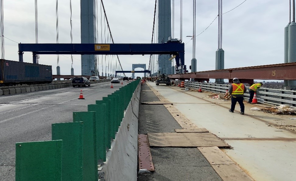 Bridge Maintenance on Throngs Neck