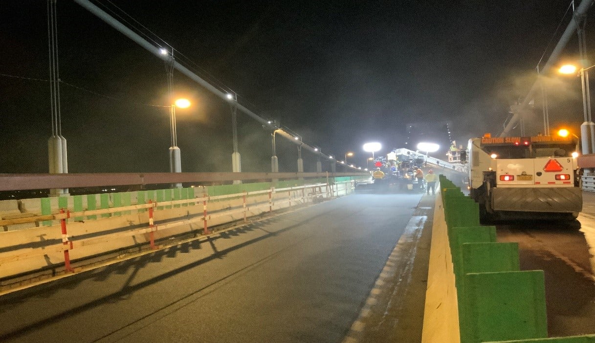 Night Time Bridge Repair