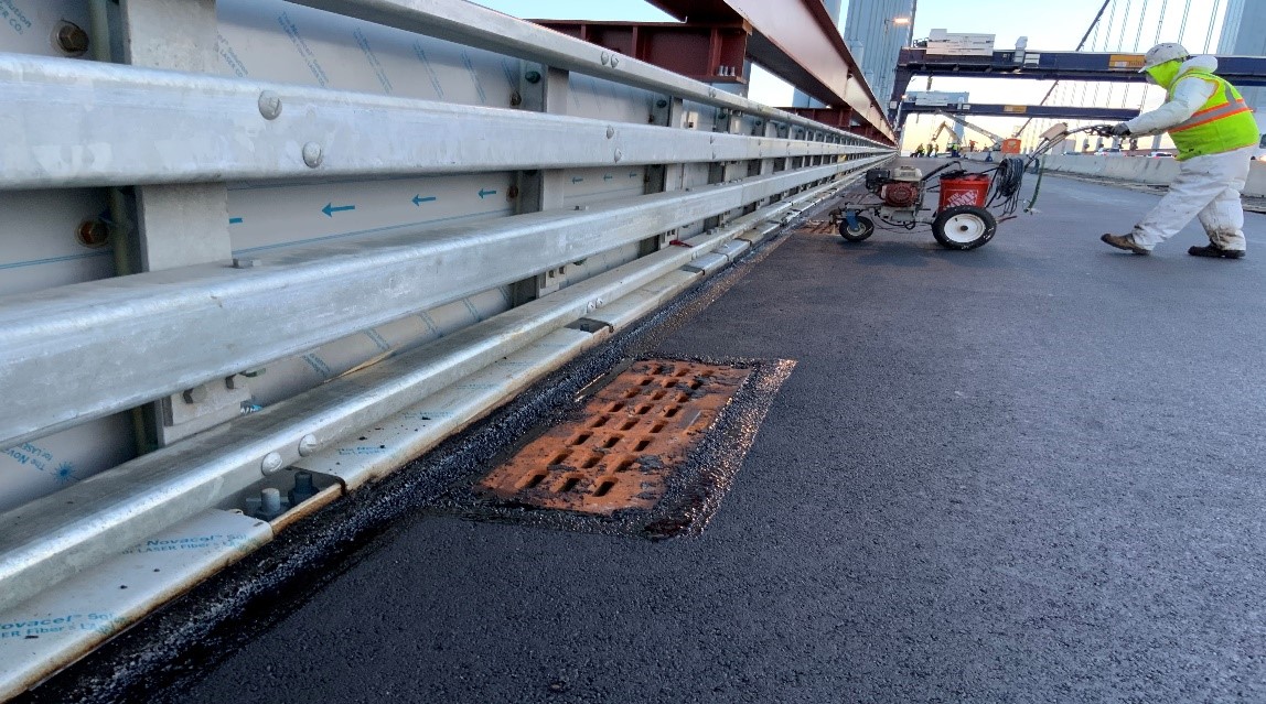 Waterproof and Edge Sealing on Bridge